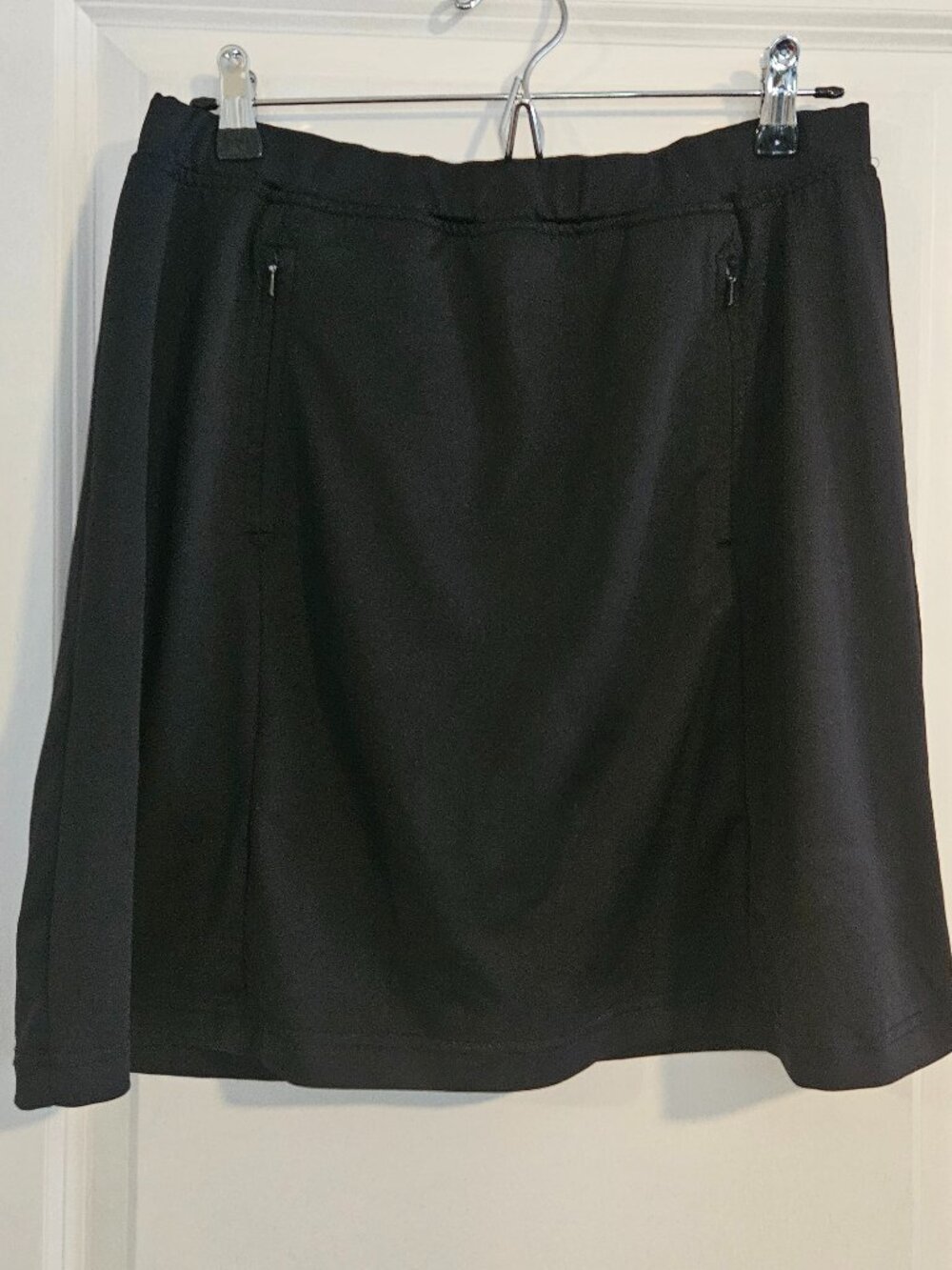 Allyson Whitmore Golf Black Skort Size Medium Athletic Stretch Skirt/Shorts